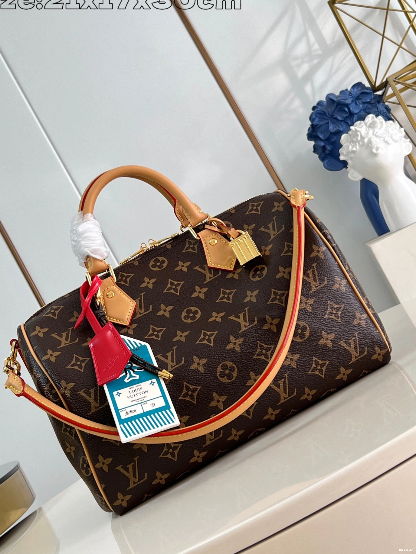 Cheap 30 Vuitton Speedy Louis Crafty Soft 0729